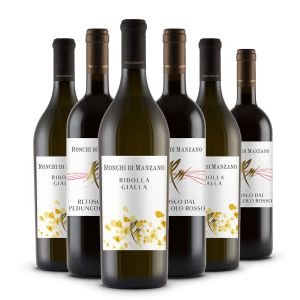 Box 6 bottiglie - Refosco dal Peduncolo Rosso e Ribolla Gialla IGT - Colli Orientali
